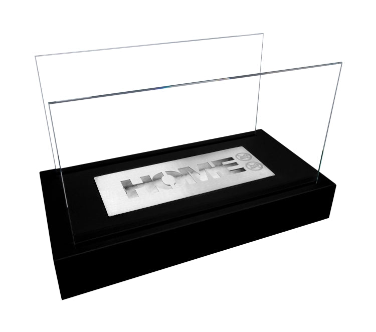 Home Freestanding Bioethanol Fireplace – Black