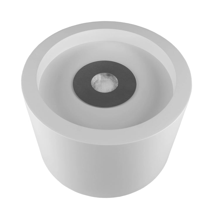 Moon Freestanding Bioethanol Fireplace – White
