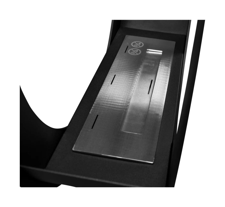 Only Freestanding Bioethanol Fireplace – Black