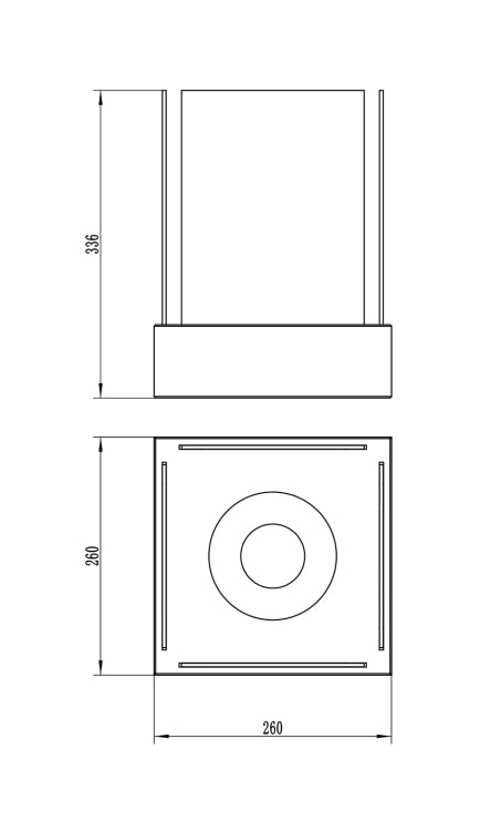 Sunset Garden Mini Freestanding Bioethanol Fireplace – White