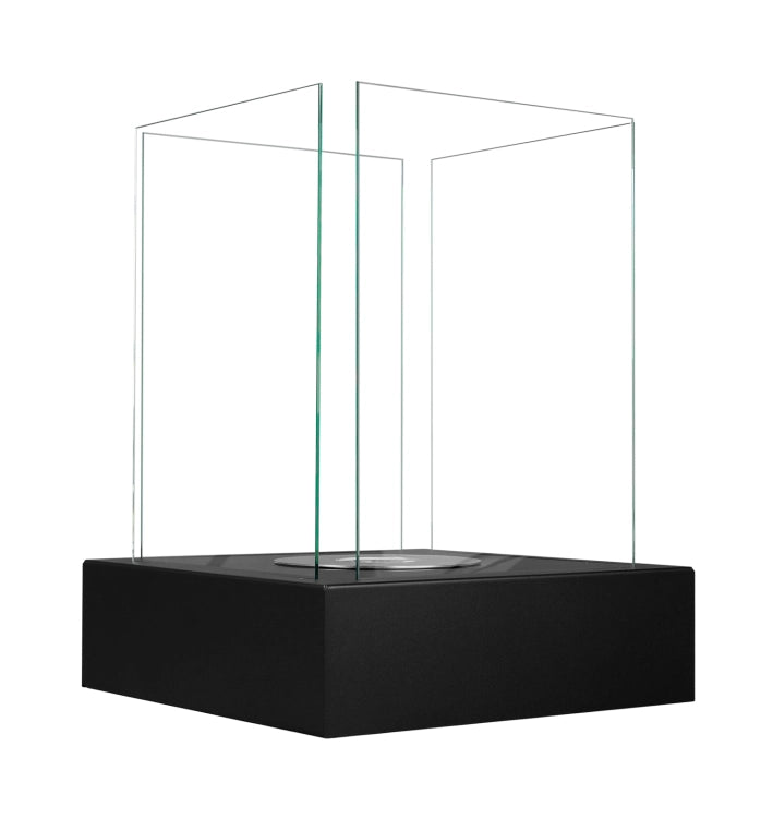 Sunset Garden Freestanding Bioethanol Fireplace – Black