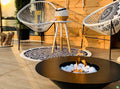 Bioethanol Fireplace freestanding Universe black matte
