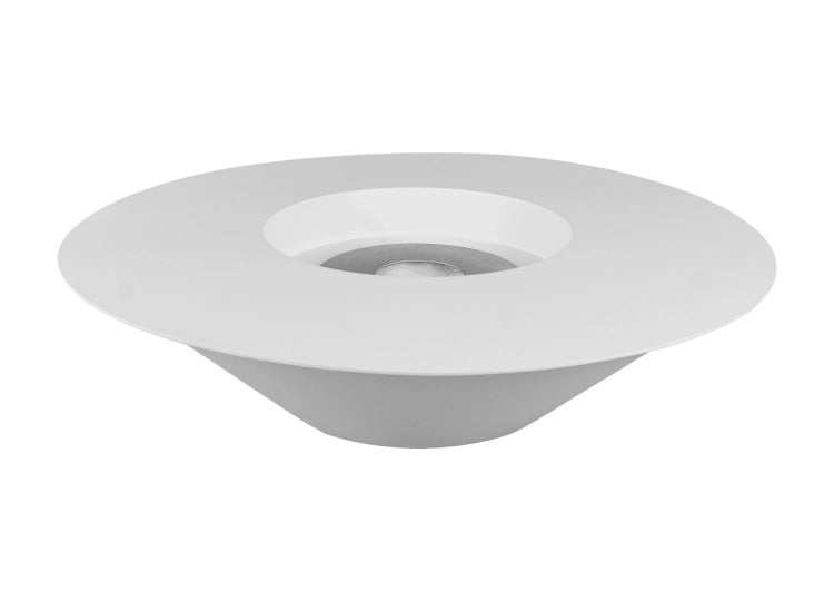 Universe Freestanding Bioethanol Fireplace – White