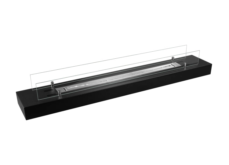 1200 Freestanding Bioethanol Fireplace – Black