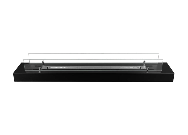 1200 Freestanding Bioethanol Fireplace – Black
