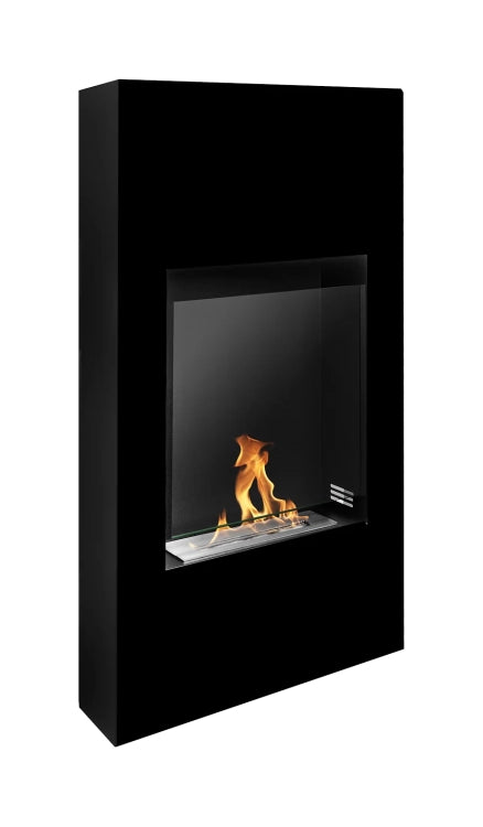 Modern Portal Bioethanol Fireplace – Black