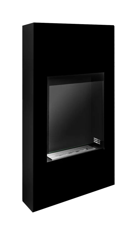 Modern Portal Bioethanol Fireplace – Black