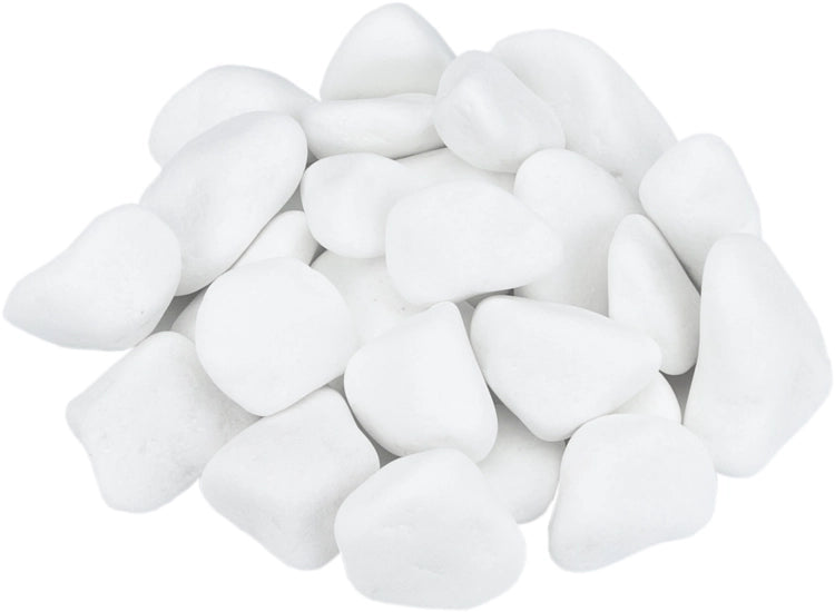 White Decorative Fireplace Stones – 1 kg