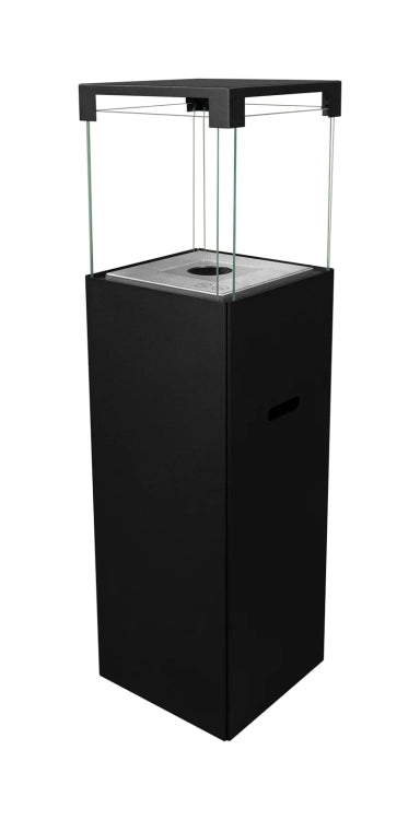 Patio Freestanding Bioethanol Fireplace – Black